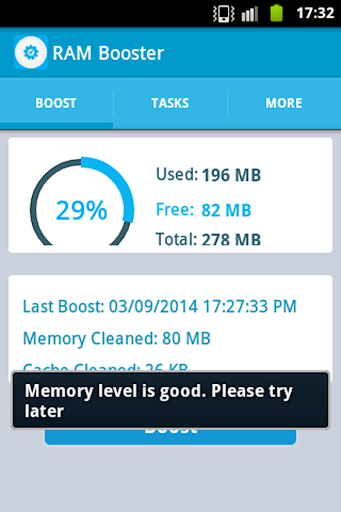 【免費生產應用App】RAM Booster 2014-APP點子