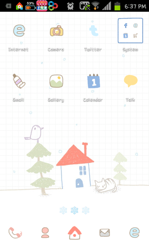 Woods go launcher theme