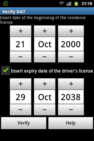 Validar PNC Screen 3