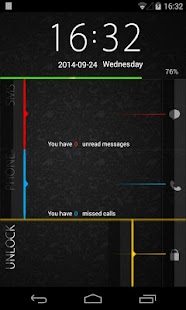 Free KK Locker theme - Dark APK