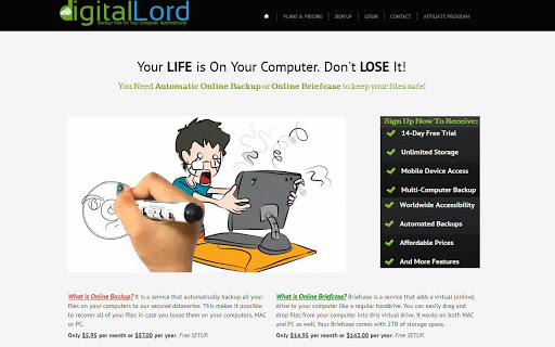 DigitalLord Online Backup