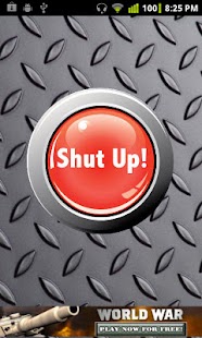 Shut Up Button Free Screenshots 1