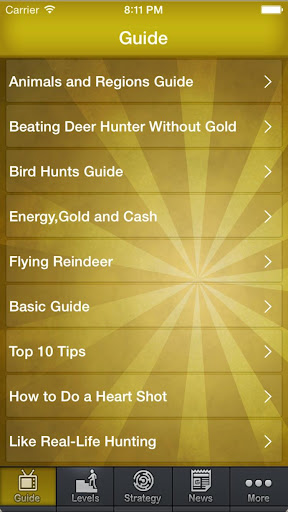 Guide Cheat For Deer Hunter