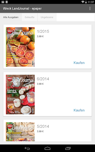 Weck LandJournal - epaper