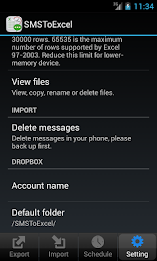 SMSToExcel Pro poster 7