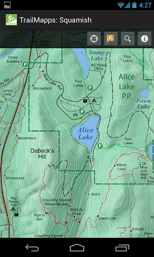 【免費旅遊App】TrailMapps: Squamish-APP點子