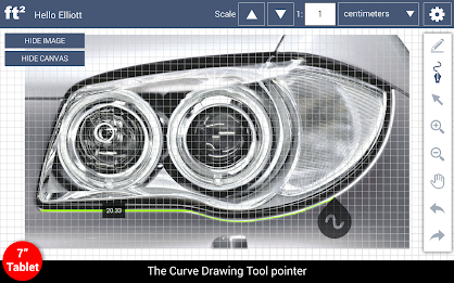 Area Calculator ✏️ Images - Maps - SketchAndCalc™ poster 8