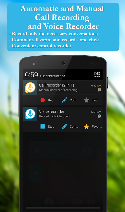    Call recorder- screenshot  