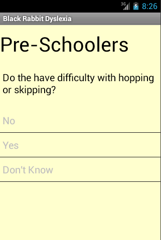 Dyslexia Screening Application