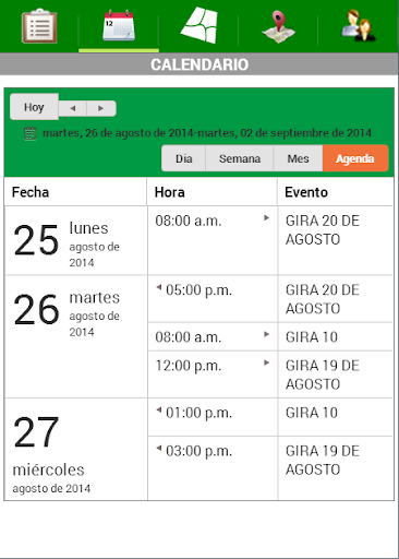 【免費商業App】SISTEMA DE AGENDA DE GIRAS-APP點子