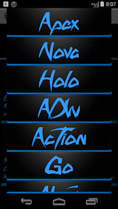 Screenshot The BlueZ Icons and Wallpaper v3.0.4