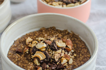 Recipe: Mocha Crunch Steel-Cut Oatmeal