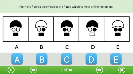 11+ Non-verbal Reasoning poster 4