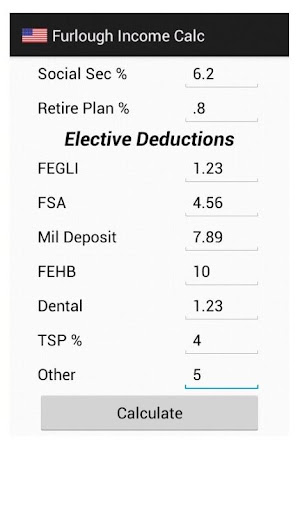 Furlough Income Calculator