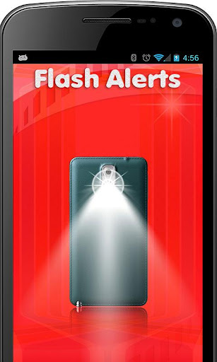 Flash Alert for Call and SMS