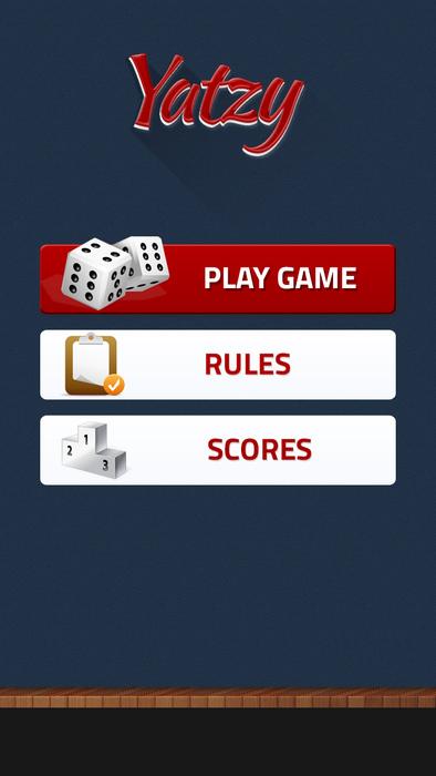 Yatzy 2016 - dice game - YAMS Screen 1