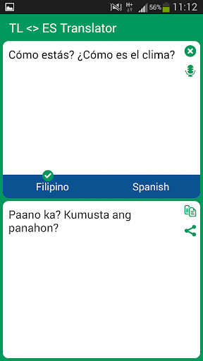 Filipino - Spanish Translator