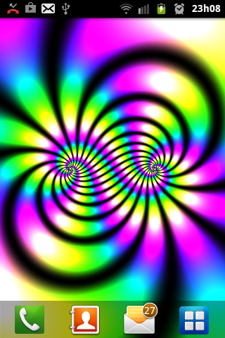 Plasma LiveWallpaper Retro