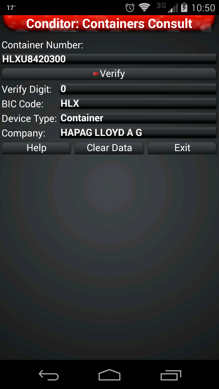 Conditor: Containers Consult Screen 3