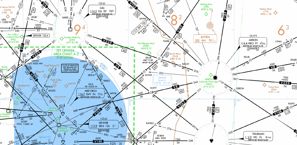 Карта аэронавигационной информации