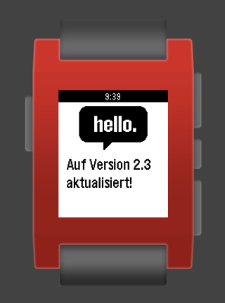 Pebble deutsche Übersetzung