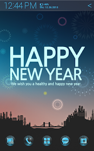 How to download Happy new year Atom theme patch 1.1 apk for bluestacks