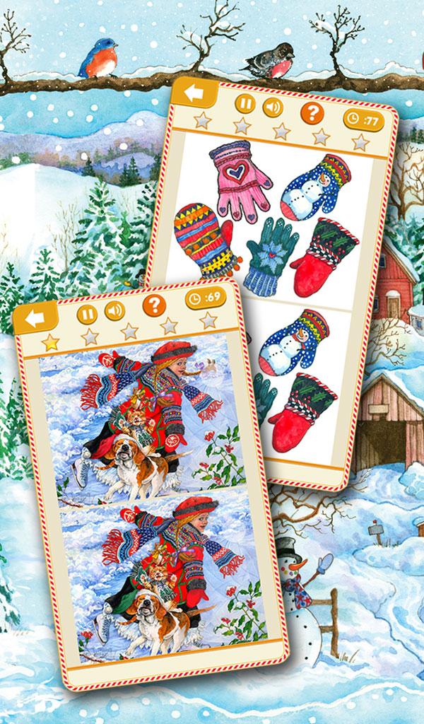 Find the Differences Christmas Screen 3
