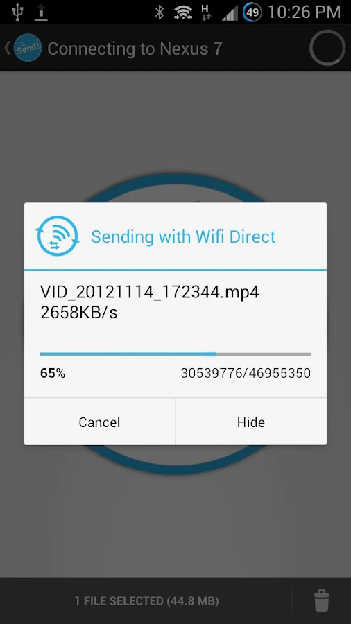 Send! Pro | File Transfer(NFC) - screenshot