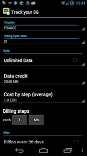 Track your 3G Screenshots 1