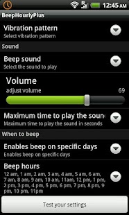Beep Hourly Plus Screenshots 3