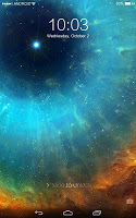 Galaxy Space Lock Screen APK צילום מסך #13