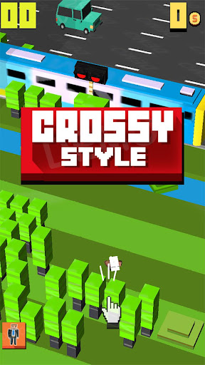 crossy风格：过马路