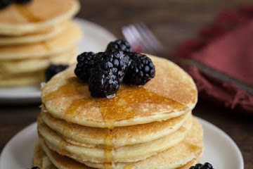 Einkorn Ricotta Pancakes
