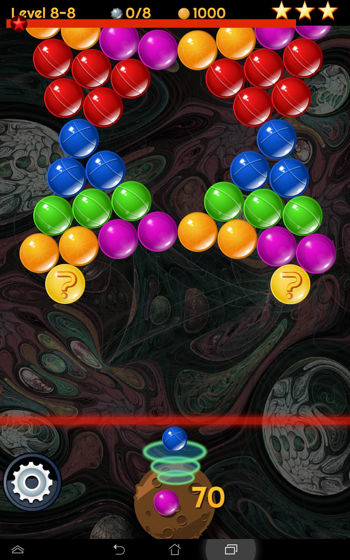 Space Bubble Shooter (Android) reviews at Android Quality Index