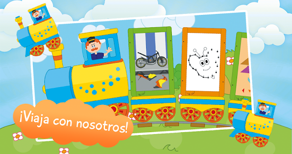 Captura de pantalla de la aplicacion Android Game Train for Kids - Free