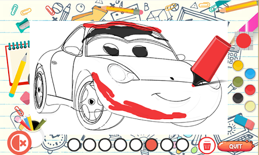 免費下載教育APP|Car coloring pages for kids app開箱文|APP開箱王