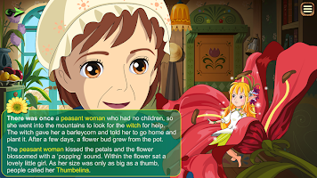 Thumbelina Kids Story Book APK تصویر نماگرفت #5