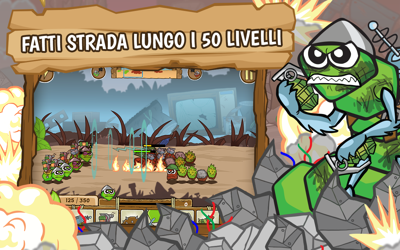 Android application Battlepillars Multiplayer PVP screenshort