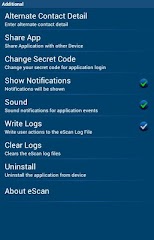 eScan Tablet Security Captura de tela 10