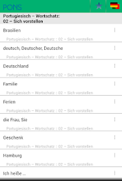 PONS Portugiesisch Wortschatz poster 5