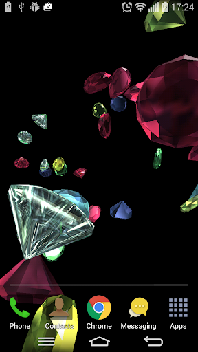 Colored Gems Live Wallpaper