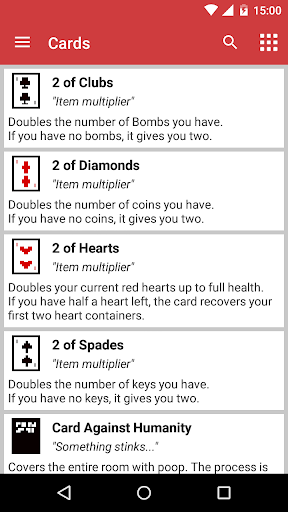 Guide for Binding of Isaac