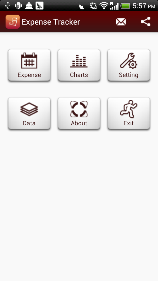 Expense Tracker(Paid) Screen 1