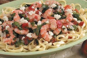 Spicy Shrimp Fettuccine