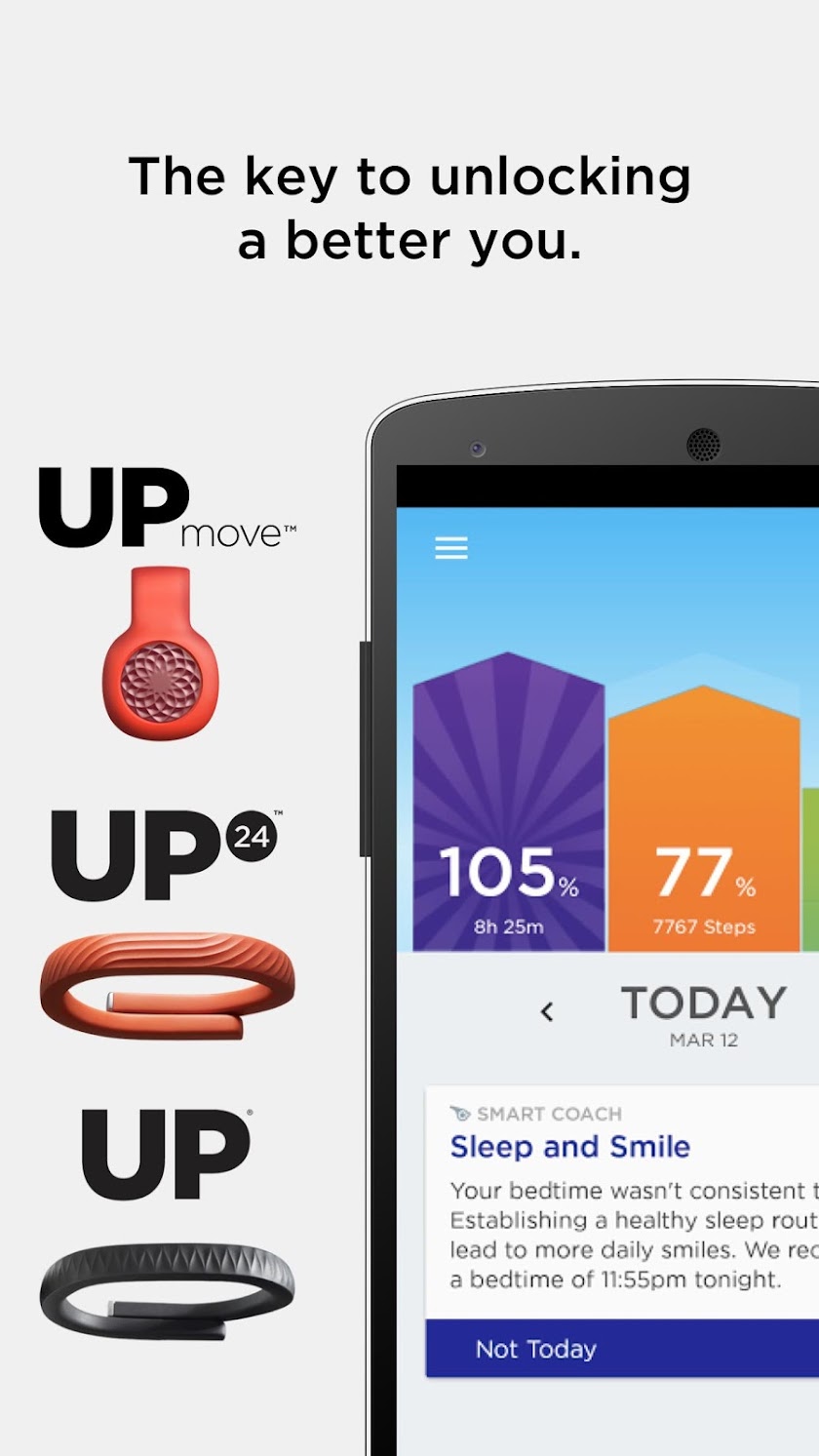 UP - Requires UP/UP24/UP MOVE Screen 1