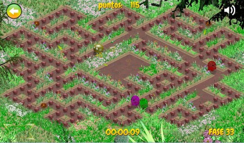 Android application PacIsland screenshort