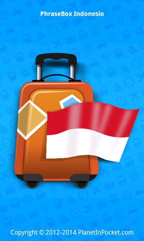 Android application Phrasebook Indonesian screenshort