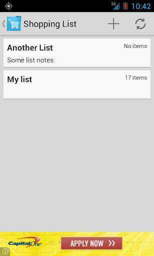 Shopping List Lite