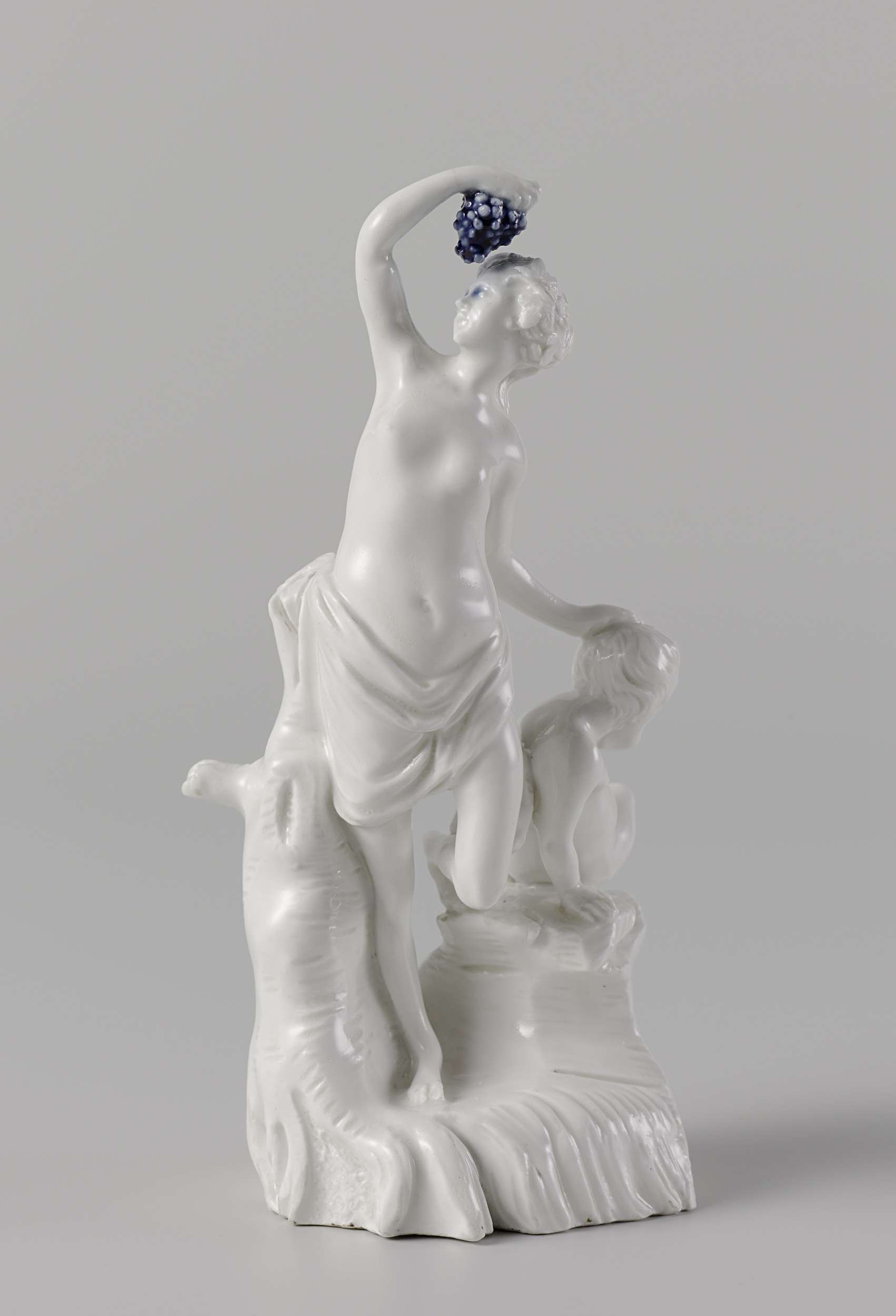 Figuur De Herfst, met attribuut druiventros