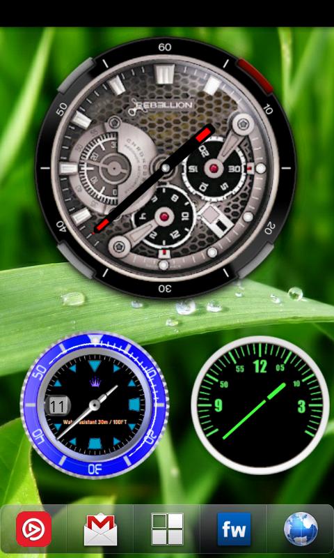 Analog Clock Widget Pack Screen 2